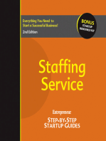 Staffing Service: Step-by-Step Startup Guide