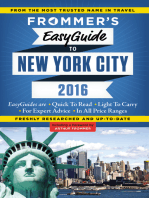 Frommer's EasyGuide to New York City 2016