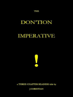 The Don'tion Imperative