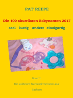 Die 100 skurrilsten Babynamen 2017: Sachsen