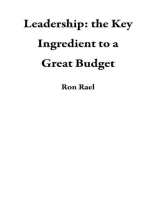 Leadership: the Key Ingredient to a Great Budget
