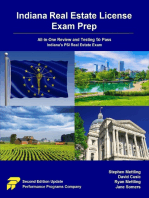 Indiana Real Estate License Exam Prep: All-in-One Review and Testing to Pass Indiana's PSI Real Estate Exam