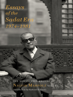 Essays of the Sadat Era