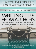 Writing Tips From Authors