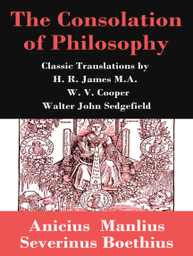 The Consolation of Philosophy (3 Classic Translations by James, Cooper ...