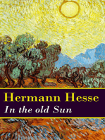 In the old Sun (a rediscovered novella by Hermann Hesse)