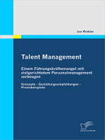Talent Management: Einem Führungskräftemangel mit zielgerichtetem Personalmanagement vorbeugen: Konzepte - Gestaltungsempfehlungen - Praxisbeispiele