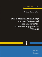 Das Maßgeblichkeitsprinzip vor dem Hintergrund des Bilanzrechtsmodernisierungsgesetzes (BilMoG)