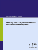 Planung und Analyse eines idealen Rechtsinformationssystems