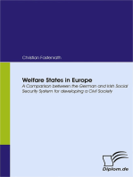 Welfare States in Europe: A Comparison between the German and Irish Social Security System for developing a Civil Society