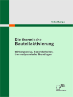 Die thermische Bauteilaktivierung: Wirkungsweise, Besonderheiten, thermodynamische Grundlagen