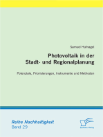 Photovoltaik in der Stadt- und Regionalplanung: Potenziale, Priorisierungen, Instrumente und Methoden