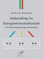 Unbundling im Energiewirtschaftsrecht: Das Rechnungslegungs-Unbundling