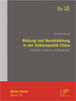 Bildung und Berufsbildung in der Volksrepublik China