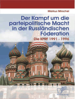 Der Kampf um die parteipolitische Macht in der Russländischen Föderation: Die KPRF 1991 - 1996