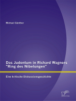 Das Judentum in Richard Wagners "Ring des Nibelungen"