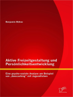 Aktive Freizeitgestaltung und Persönlichkeitsentwicklung