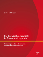 EU-Entwicklungspolitik in Ghana und Uganda: Förderung von Good Governance und Korruptionsbekämpfung