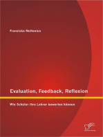 Evaluation, Feedback, Reflexion