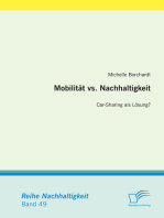 Mobilität vs. Nachhaltigkeit: Car-Sharing als Lösung?