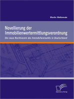 Novellierung der Immobilienwertermittlungsverordnung