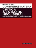 Crítica de la razón neoliberal: Del neoliberalismo al posliberalismo
