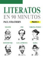 En 90 minutos - Pack Literatos 2: Tolstói, Poe, Virginia Woolf, Dostoievski, Kafka y D.H. Lawrence