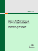 Spanende Bearbeitung von Verbundwerkstoffen: Untersuchung am Beispiel der Fräsbearbeitung von TiAl6V4