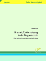 Brennstoffzellennutzung in der Biogastechnik: Eine technische und ökonomische Analyse