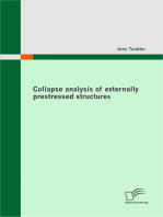 Collapse analysis of externally prestressed structures