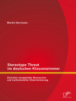 Stereotype Threat im deutschen Klassenzimmer: Zwischen mangelnden Ressourcen und institutioneller Diskriminierung