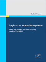 Logistische Kennzahlensysteme: Unter besonderer Berücksichtigung von Nachhaltigkeit