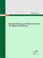 Biomonitoring an Kiefernnadeln im Rhein-Erft-Kreis