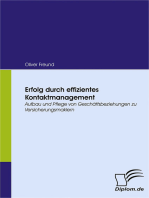 Erfolg durch effizientes Kontaktmanagement