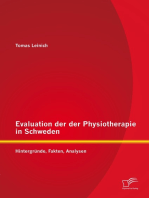 Evaluation der Physiotherapie in Schweden: Hintergründe, Fakten, Analysen