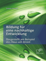 Bildung für eine nachhaltige Entwicklung: Dargestellt am Beispiel des Haus am Strom