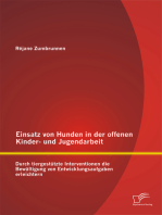 Einsatz von Hunden in der offenen Kinder- und Jugendarbeit