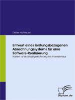 Entwurf eines leistungsbezogenen Abrechnungssystems für eine Software-Realisierung: Kosten- und Leistungsrechnung im Krankenhaus