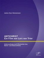 ANTICHRIST – ein Film von Lars von Trier: Untersuchung nach Elementen des Genre- und Autorenfilms