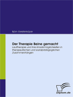 Der Therapie Beine gemacht: Lauftherapie und ihre Einsatzmöglichkeiten in therapeutischen und sozialpädagogischen Zusammenhängen