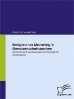 Erfolgreiches Marketing in Genossenschaftsbanken: Veränderte Anforderungen und mögliche Zielgruppen