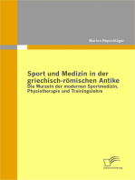 Sport und Medizin in der griechisch-römischen Antike