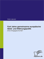 Fünf Jahre gemeinsame europäische Geld- und Währungspolitik: Eine Erfolgsgeschichte?