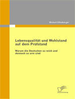 Lebensqualität und Wohlstand auf dem Prüfstand