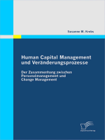 Human Capital Management und Veränderungsprozesse: Der Zusammenhang zwischen Personalmanagement und Change Management
