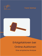 Erfolgsfaktoren bei Online-Auktionen: Eine empirische Analyse