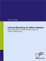 Internet-Branding für Offline-Marken: Besonderheiten und Herausforderungen der Online-Positionierung
