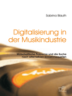Digitalisierung in der Musikindustrie