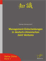 Management-Entscheidungen in deutsch-chinesischen Joint Ventures