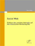Social Web: Einfluss des sozialen Internets auf den klassischen Marketing-Mix
